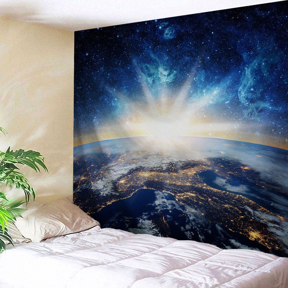 

Universal Space Hanging Wall Blanket Tapestry, Midnight