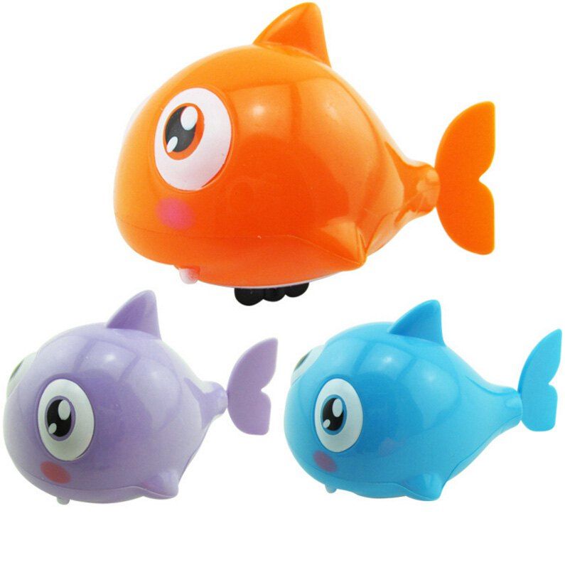 [41 OFF] Lovely Shark Pattern Windup Toy For Kids Bathing Paddle