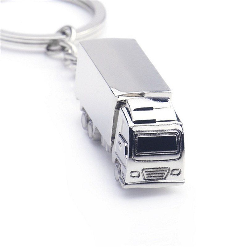 

Big Truck Style Key Chain for Decoration, Silver