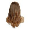 Orgshine Fashion Long Side Bangs  Brown Hair Natural Straight Synthetic Wigs - Brun Ensemble de 1 Pièce 22 pouces