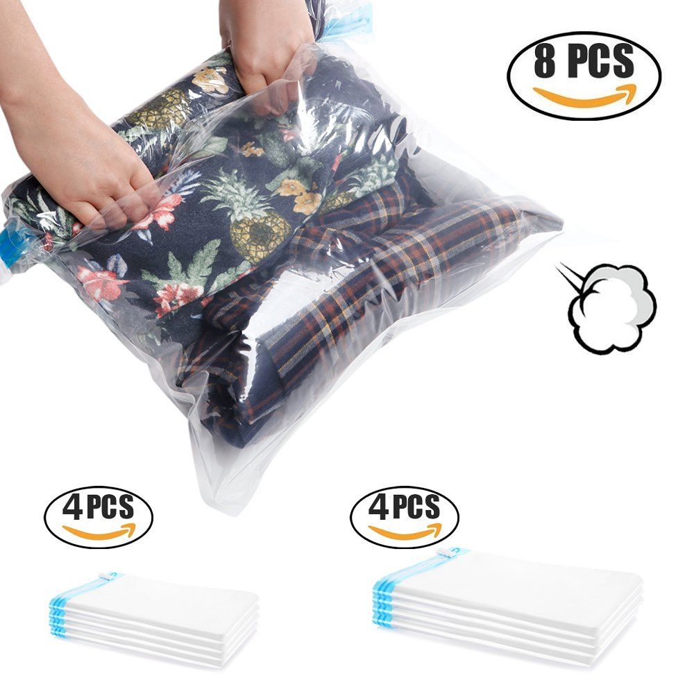 30 Off Cozzine Travel Roll Up Compression Storage Bags For Latest Cozzine Travel Roll Up Compression Storage Bags For Suitcase Set Of 8