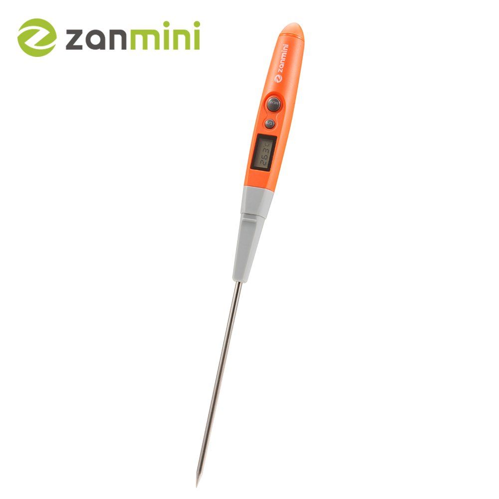 

zanmini ZTL Digital Instant Read Thermometer, Orange