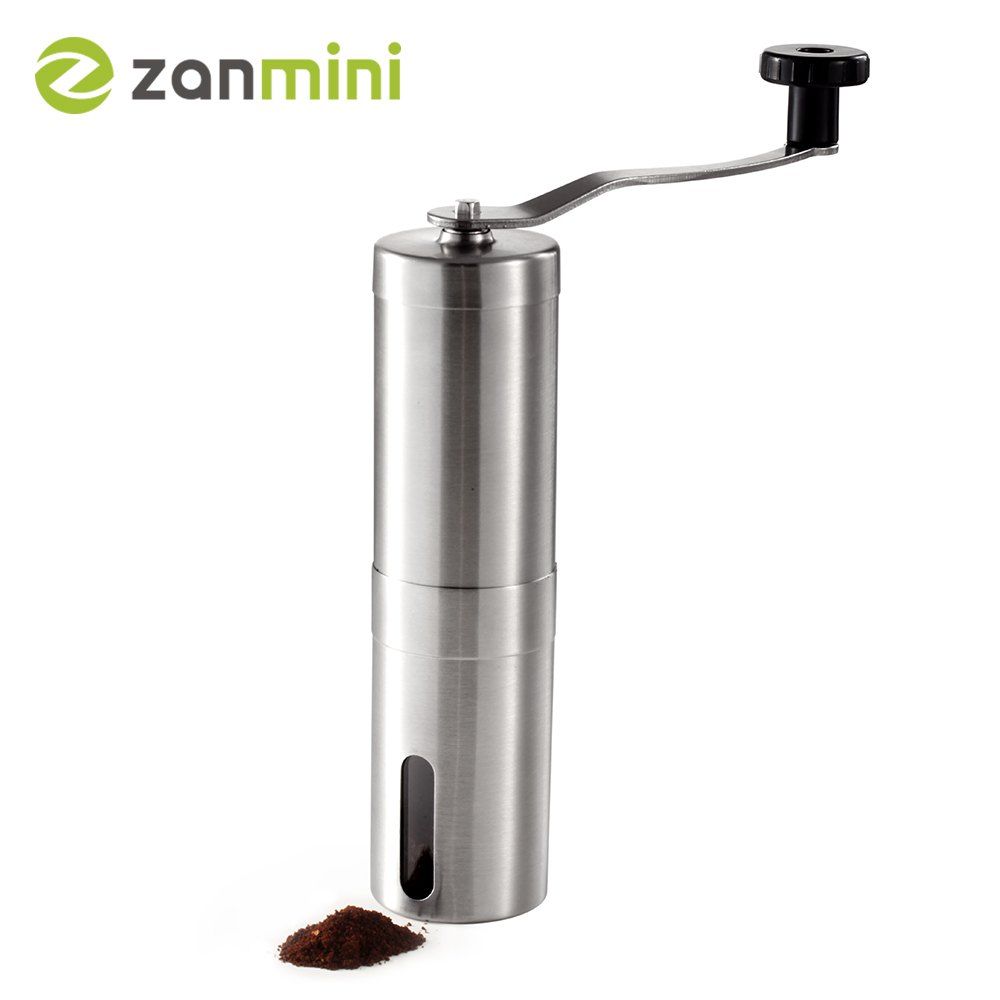 

zanmini WFCG8008 Stainless Steel Coffee Grinder, Silver