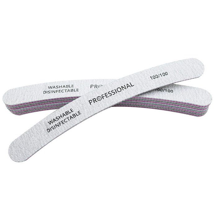 [46% OFF] Curved Nail File Printing Nail File Nail Manicure | Rosegal