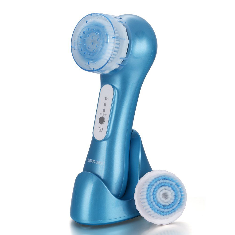 Electric Vibrating Sonic Facial And Body Cleansing Brush Face Brush Waterproof Skin Exfoliating