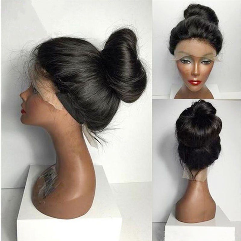 [46 OFF] Women Long Ponytails Straight Lace Frontal Synthetic Wig
