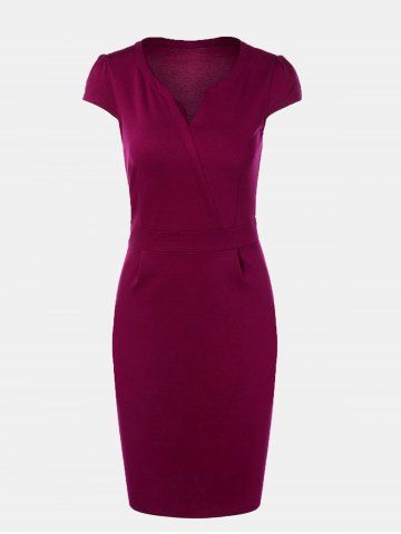 Retro Purple Cocktail Dress