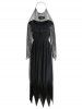 Women's Zombie Ghost Bride Fancy Dress Halloween Costume -  