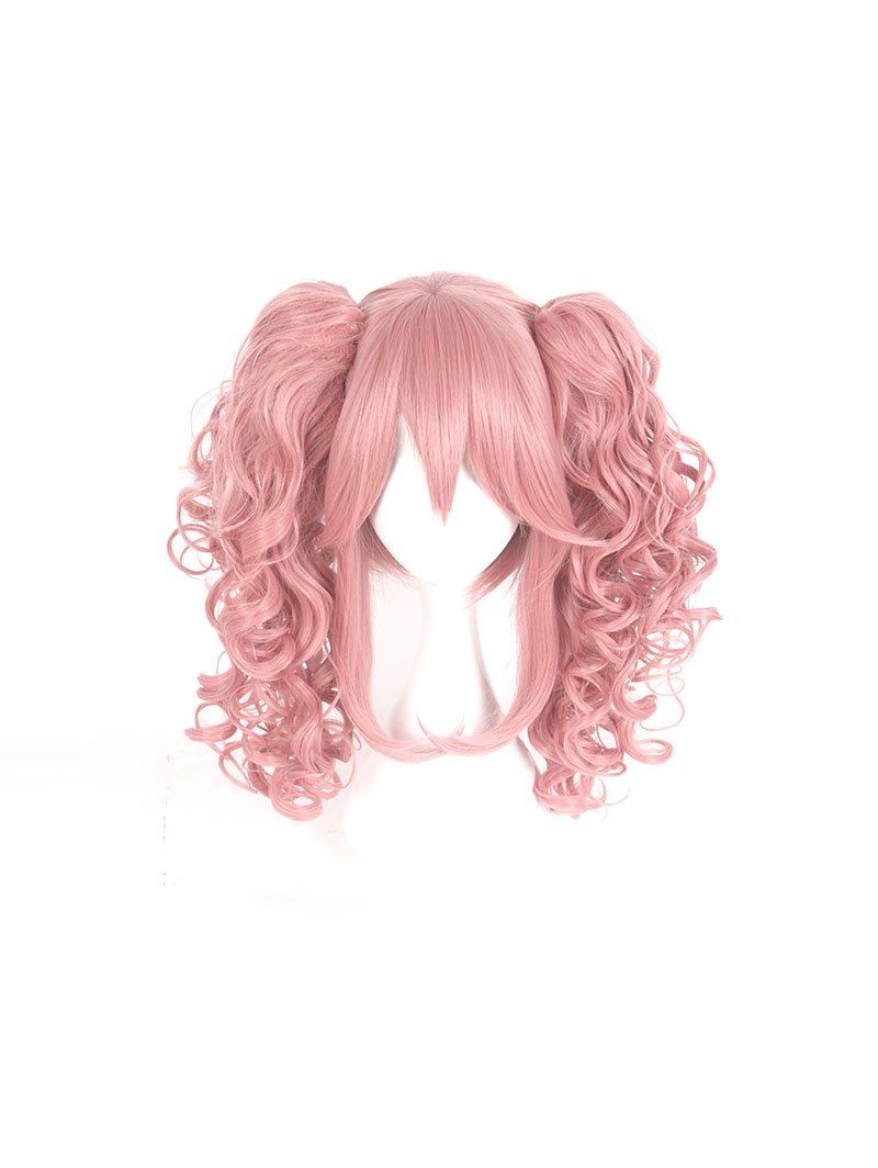 

Girl's 40cm Cosplay Lolita Hair Wig Women Cute Short Wig, Rose