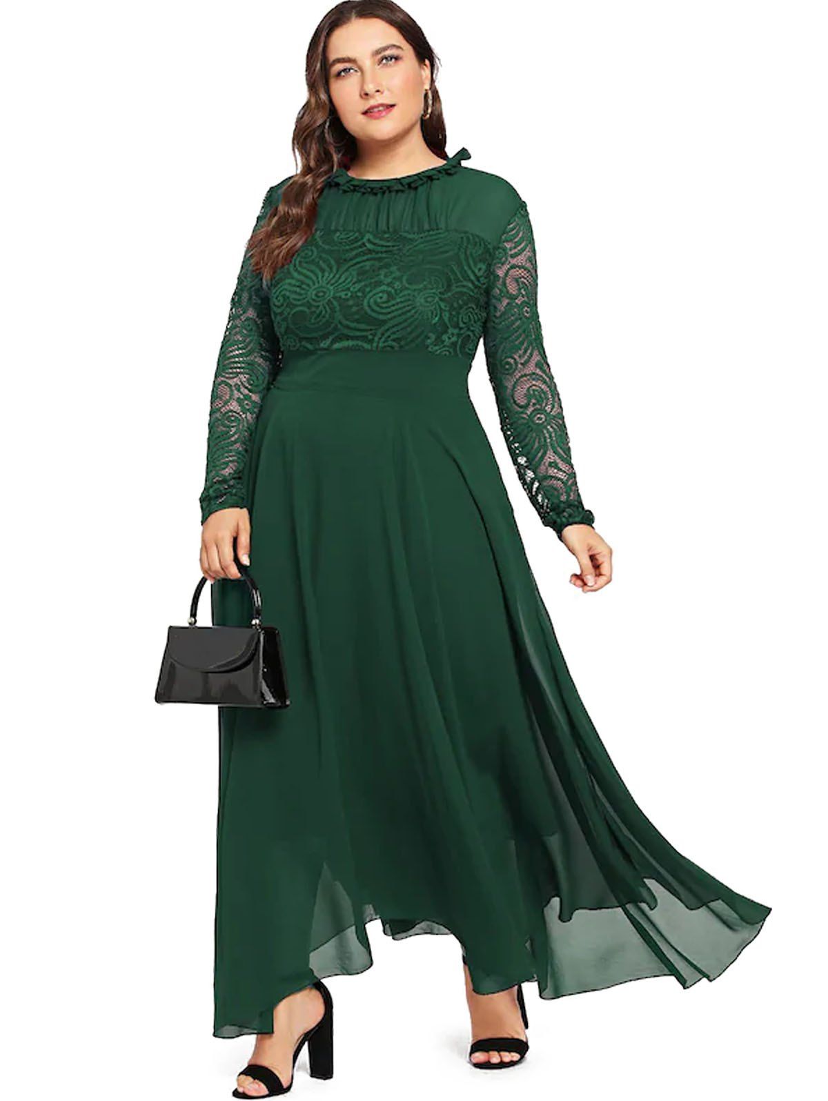 Plus Size Chiffon Dresses