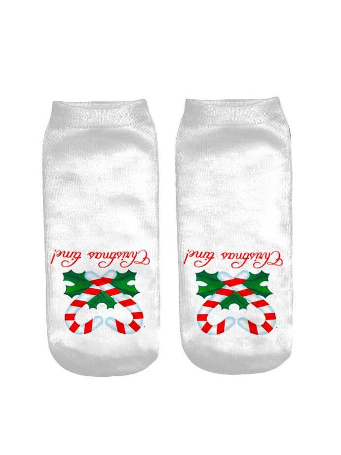 

White christmas sock