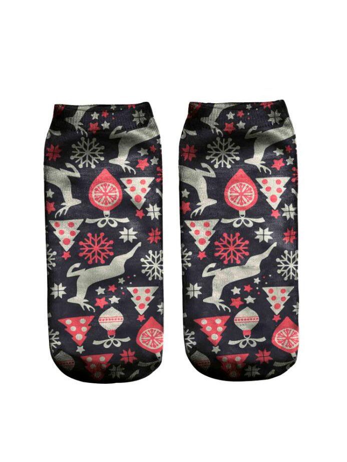 

Black christmas sock