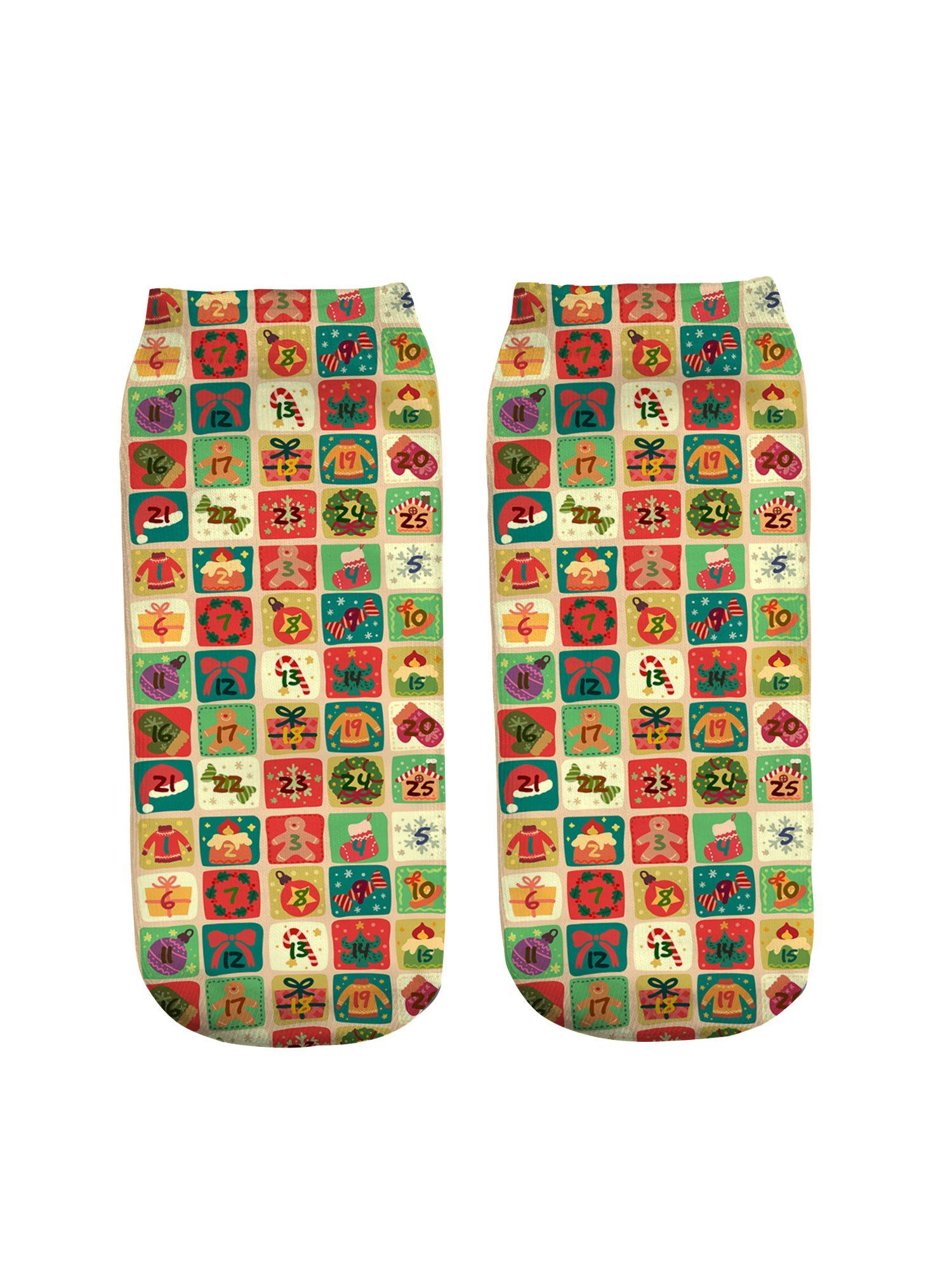 

Christmas sock, Yellow