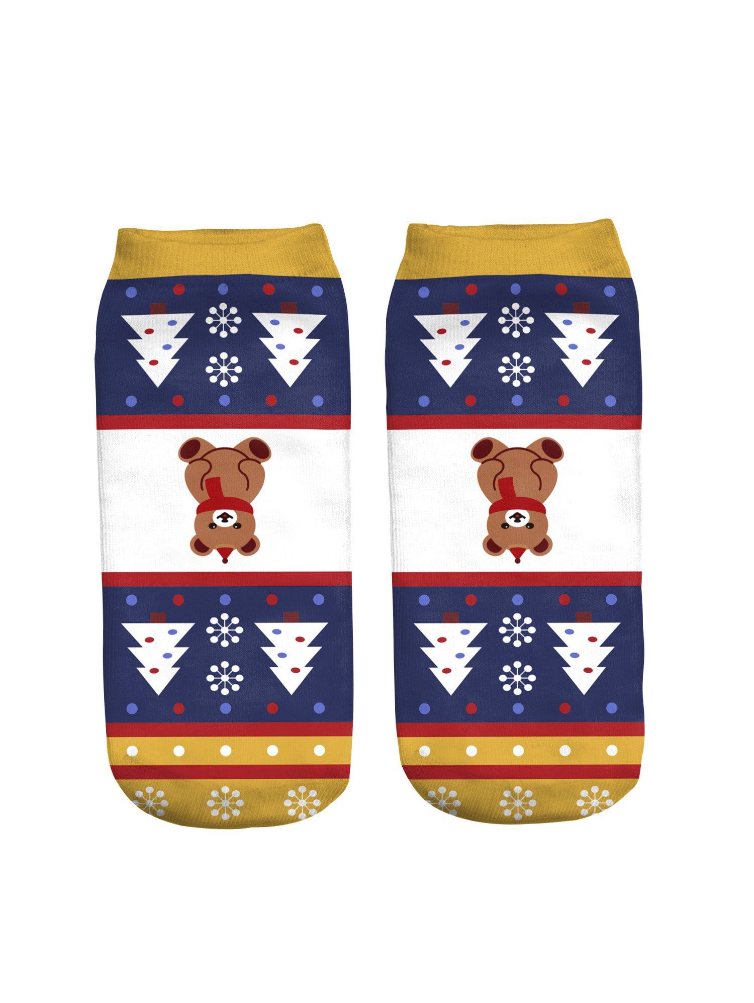 

Yellow christmas sock