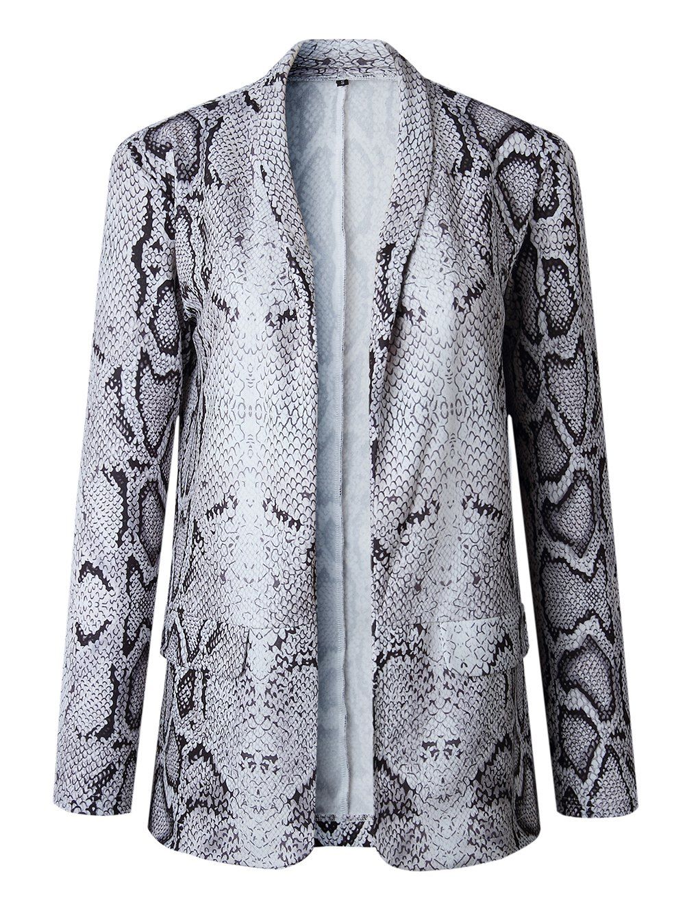 [30% OFF] Women Fashion Animal Print Leopard Cheetah Formal Suit Jacket ...