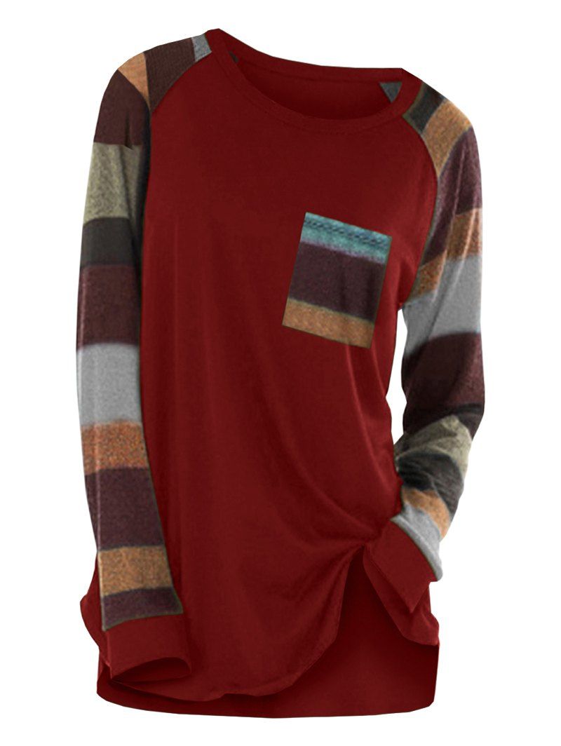 colorful long sleeve t shirts