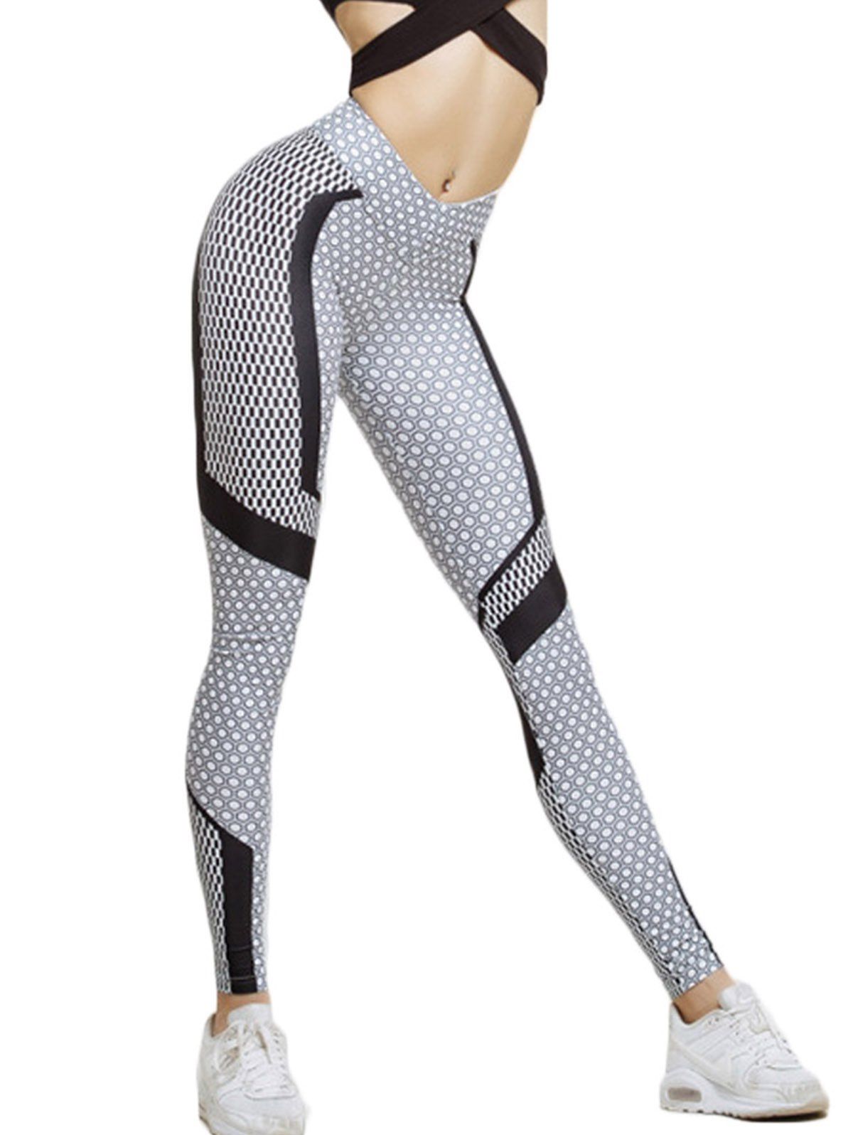 polka dot yoga pants