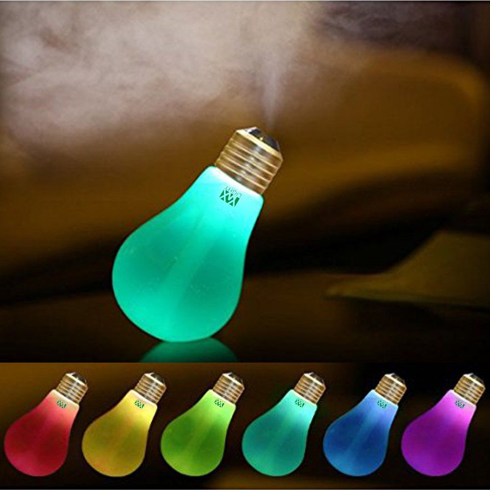 

YWXLight USB Ultrasonic Humidifier Home Office Mini Aroma Diffuser LED, Rgb