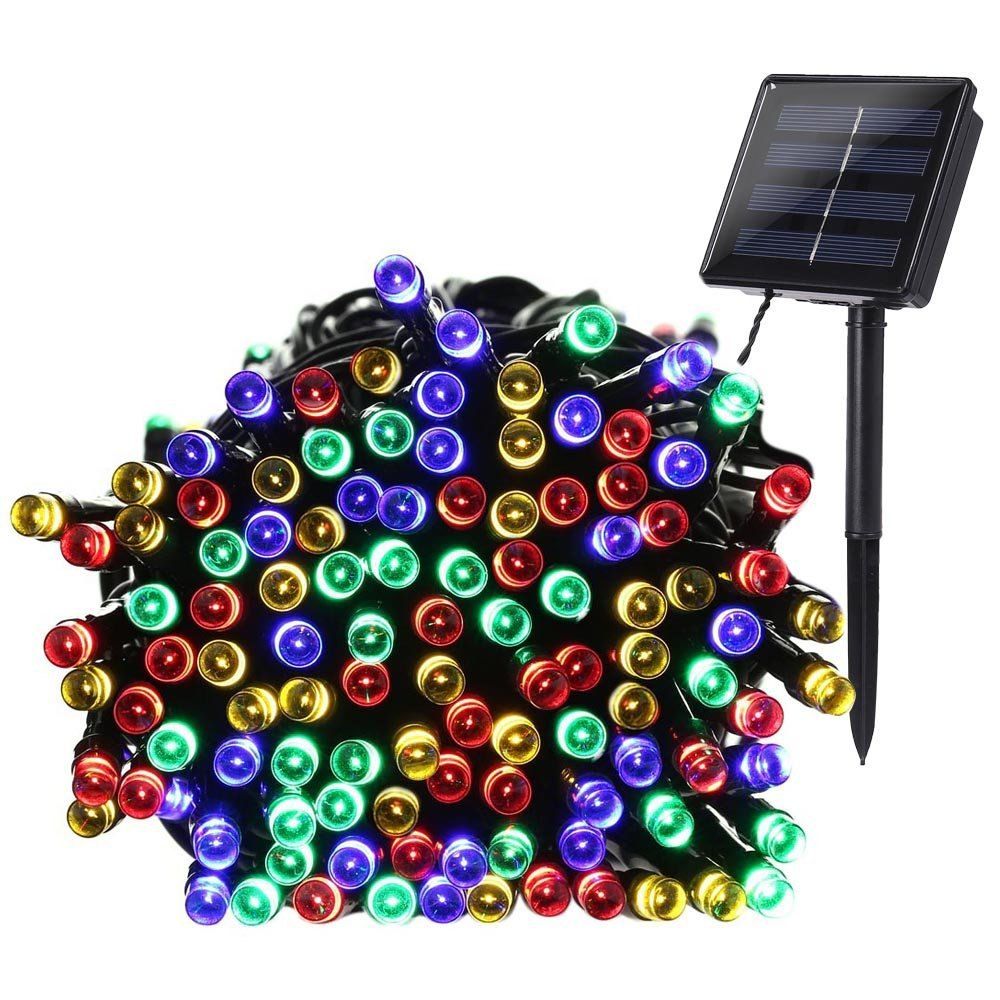 

KWB LED Solar String Lights 12M 100balls Christmas New Year Lamps White / Warm White / Blue / Red / RGB