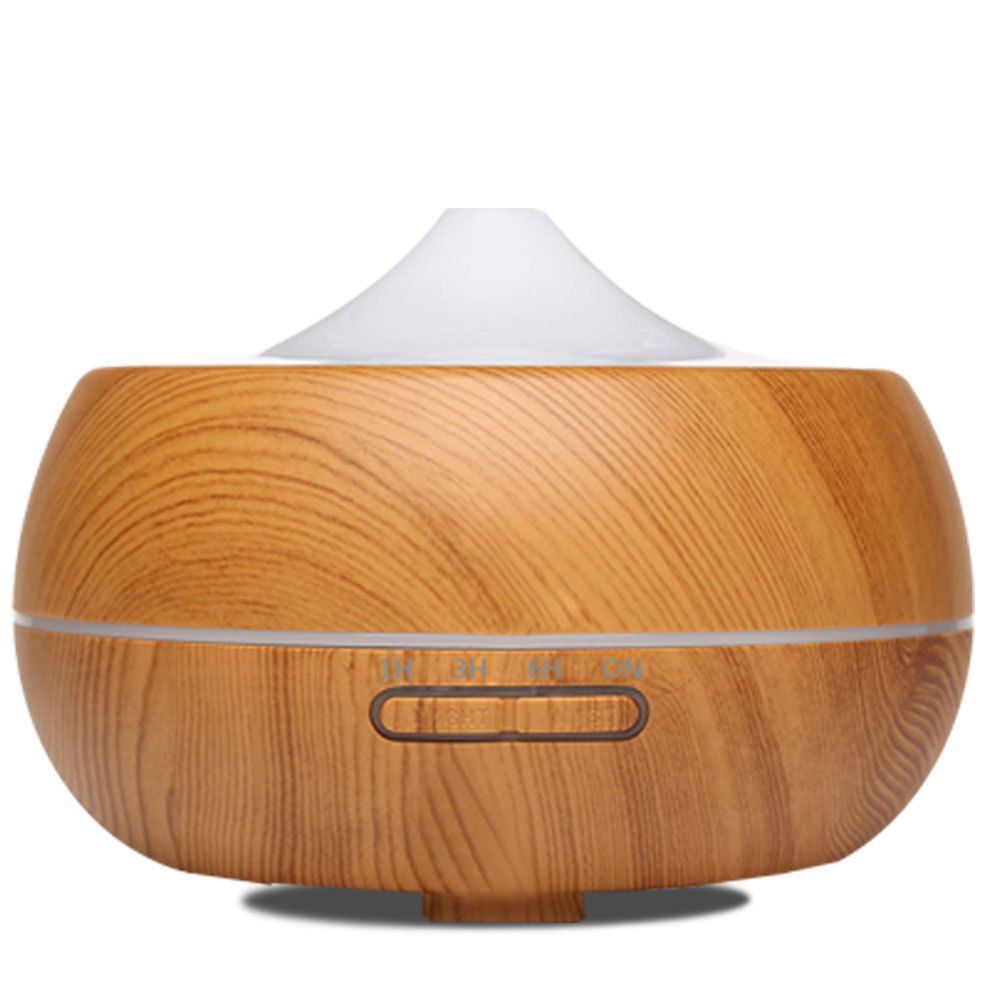 

Electric Air Freshener Ultrasonic Aromatherapy Diffuser 300ml, Light woodgrain