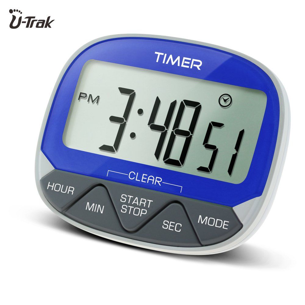 

Large Lcd Magnetic Digital Timer with Holder, Cornflower