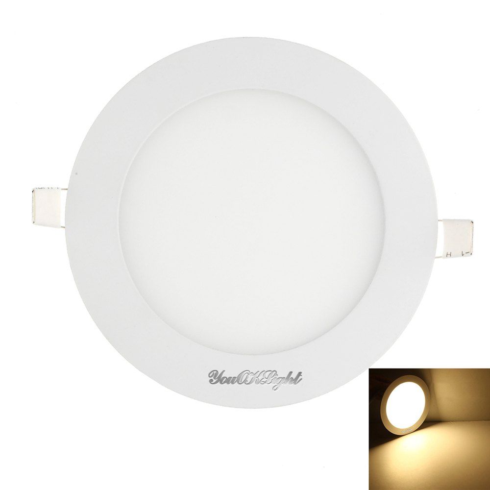 

Youoklight 1PCS 12W Ac85 - 265V 60 - Smd Cold White / Warm White Light Led Round Panel Light