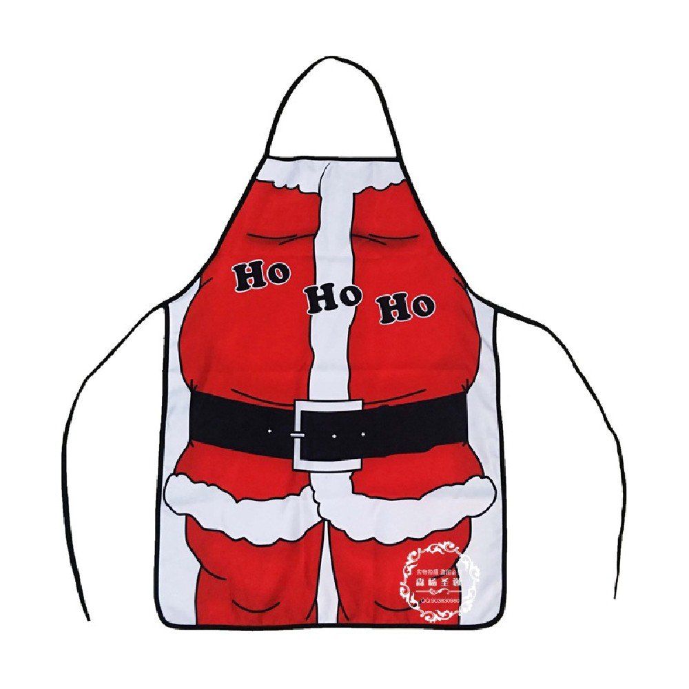 

Yeduo Christmas Decoration Santa Claus Apron Whimsy Novelty Gift, Colormix