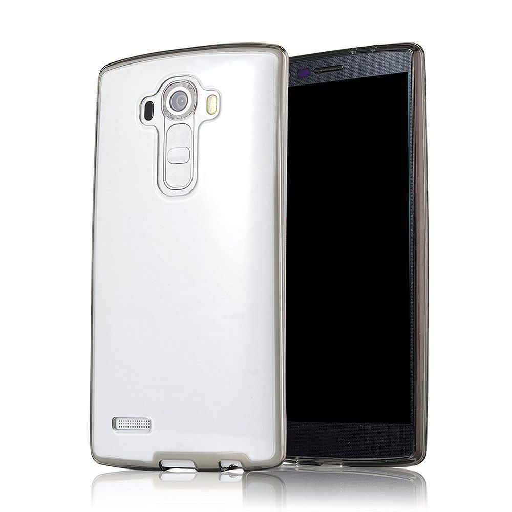 

Ultrathin Shock-absorption Bumper TPU Clear Case for LG G4, Transparent