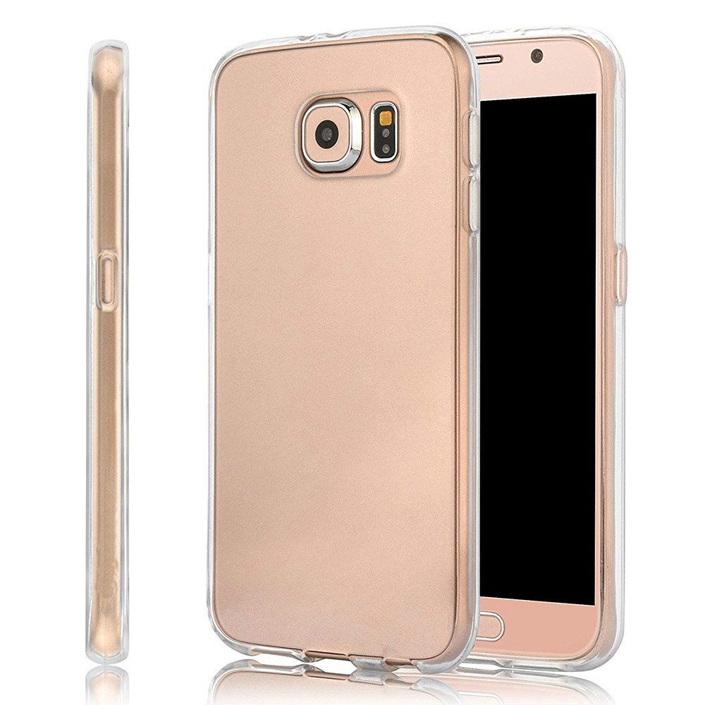 

Ultrathin Shock-absorption Bumper TPU Clear Case for Samsung Galaxy S6, Transparent