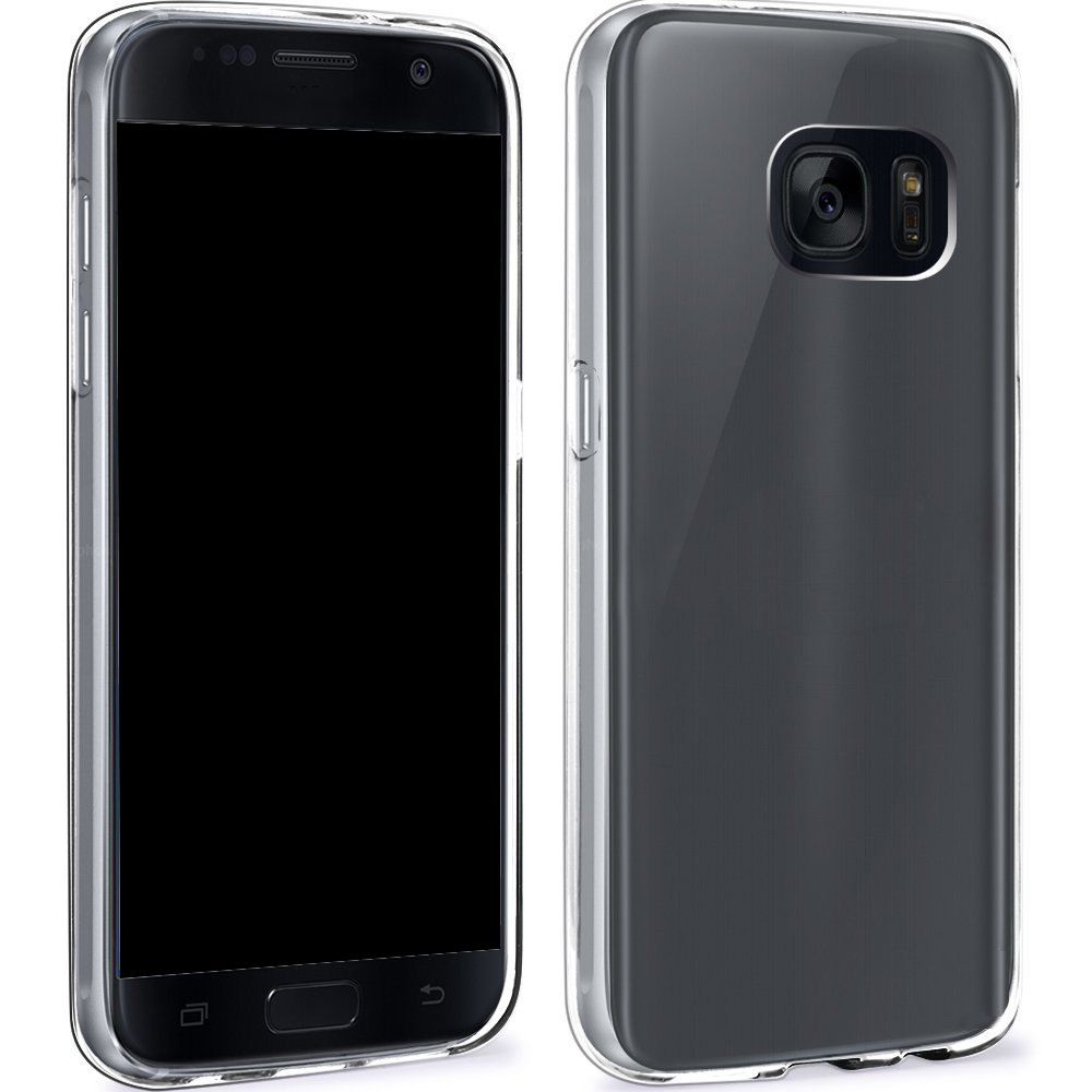 

Ultrathin Shock-absorption Bumper TPU Clear Case for Samsung Galaxy S7 Edge, Transparent