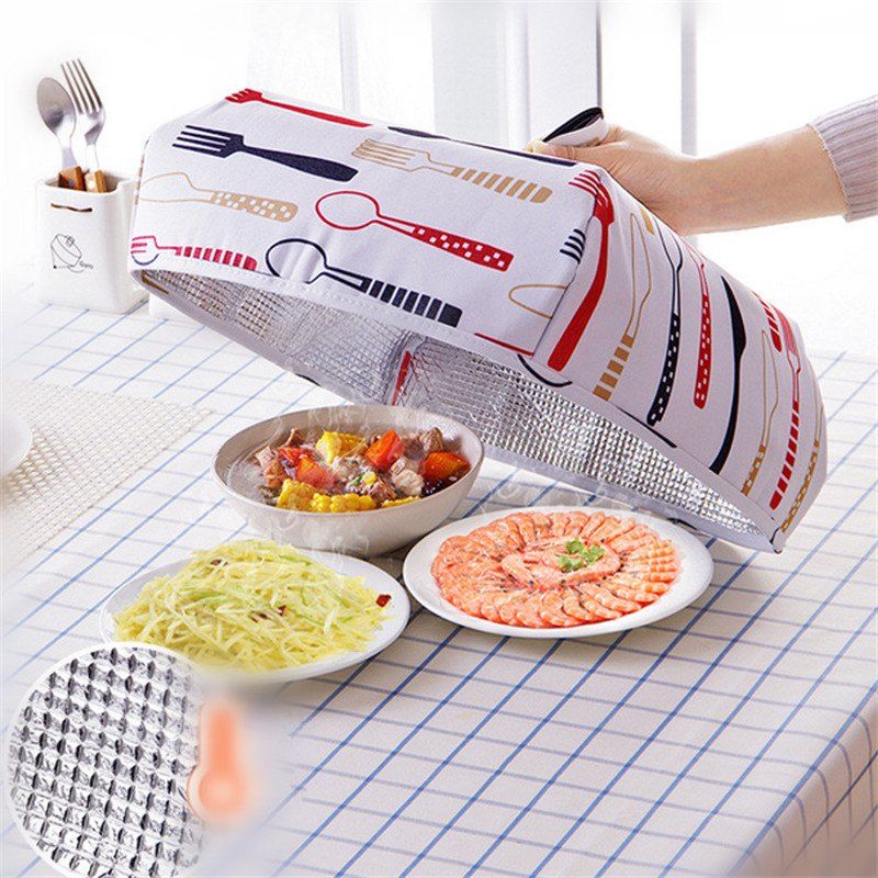 

Simplicity Foldable Table Food Insulated Cover, Red