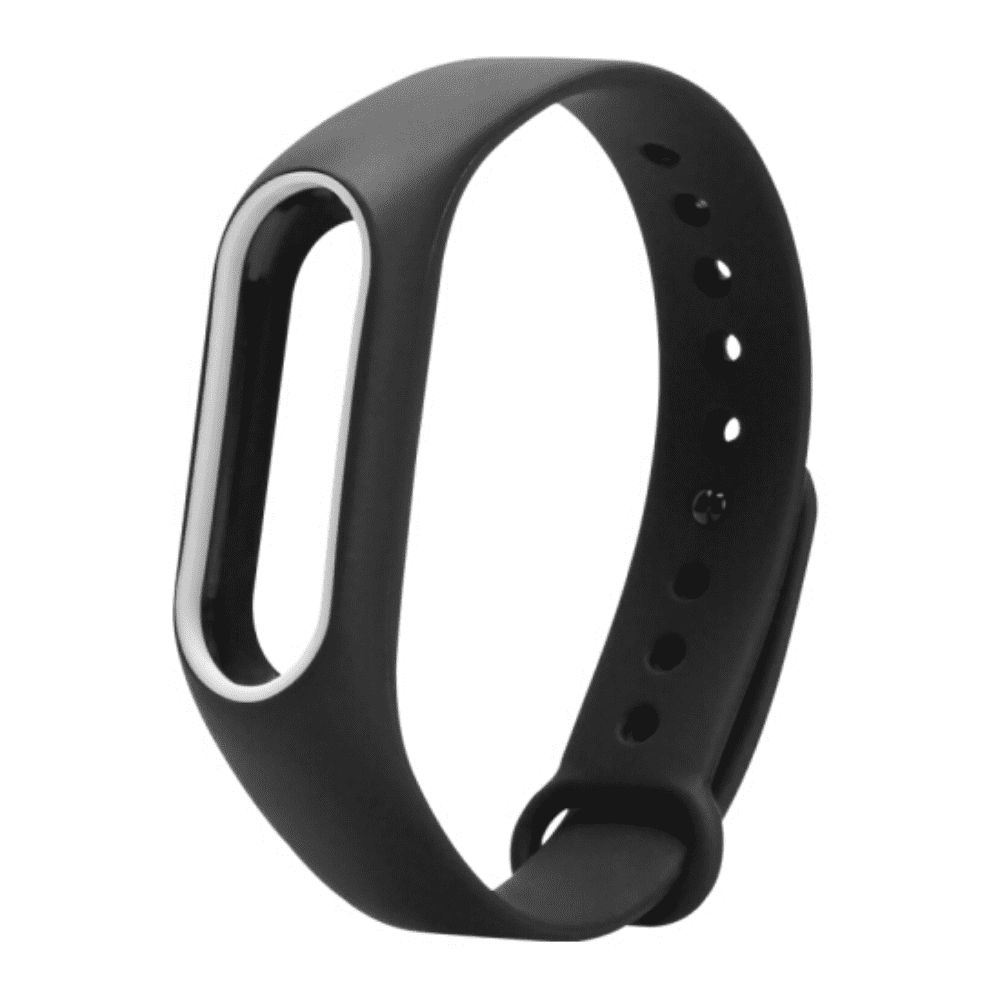 

Smart Wrist Watch Strap for Xiaomi Miband 2, Black white