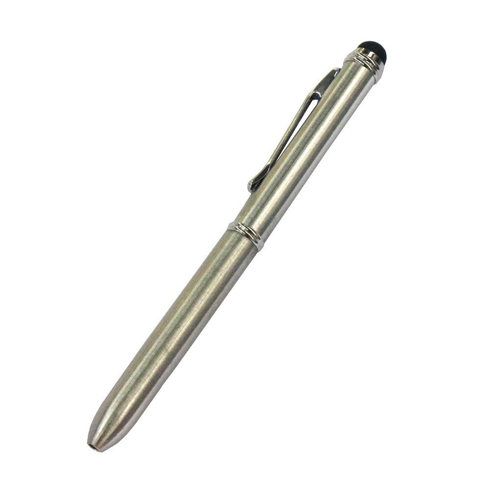 

Mobile Phone Touch Screen Handwritten Dual Pen / Black And Red Dual Pen, Silver