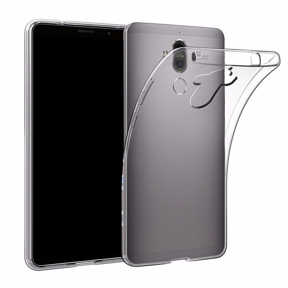 

Ultrathin Shock-Absorption Bumper Tpu Clear Case for Huawei Mate 9, Transparent