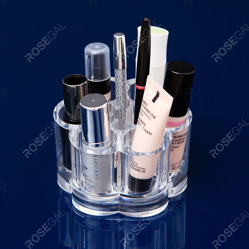 

Crystal Desktop makeup Case Storage Box, Clear white