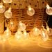 20-LED Bubble Ball Shaped Christmas Tree String Lights Decorated Colored Lamp -  