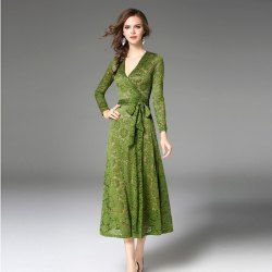 Long Lace Dresses