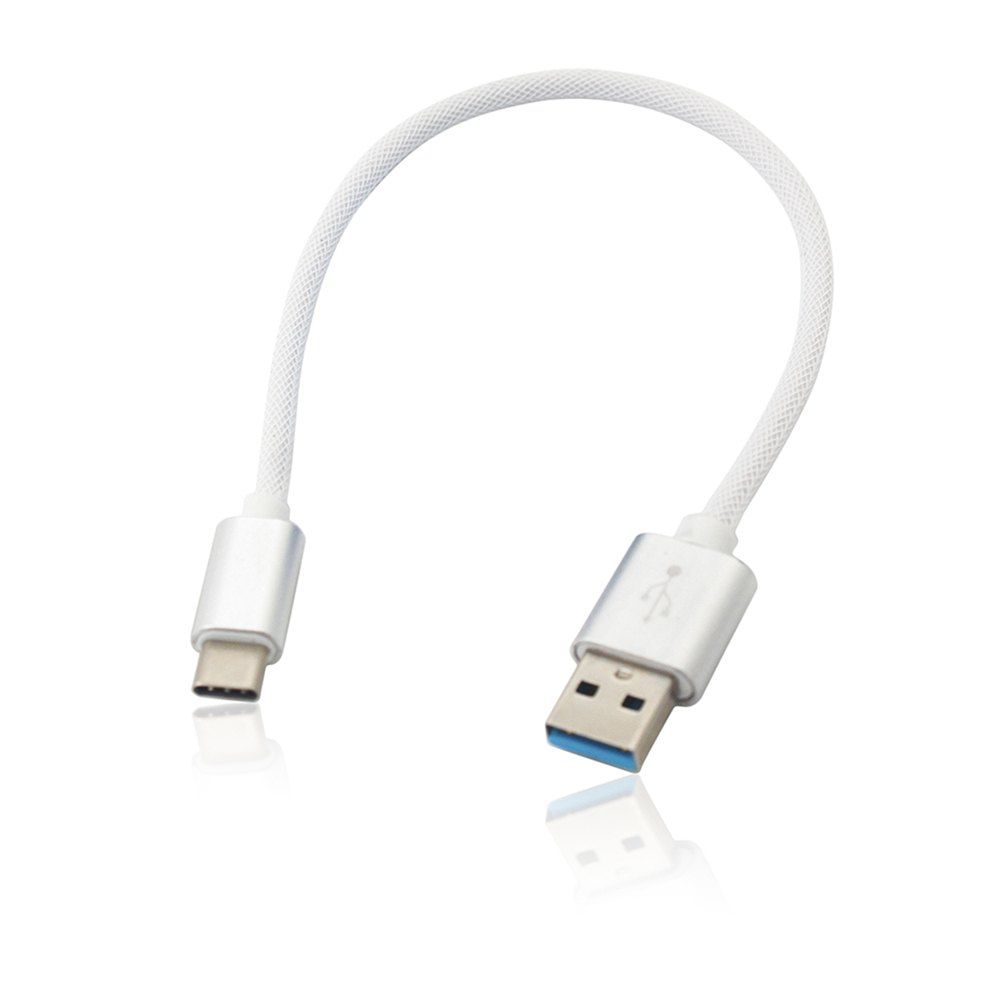 

3.4A Quick Charge Usb 3.1 Type-C Charging / Data Transfer Cable (25cm), White
