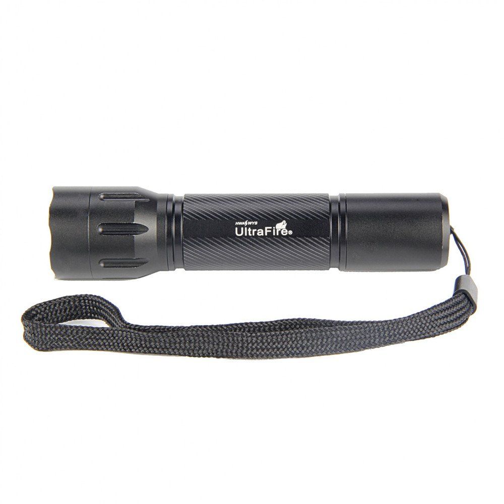 

Ultrafire Hernia Flashlight 18650 1 Case Yellow Light, Black