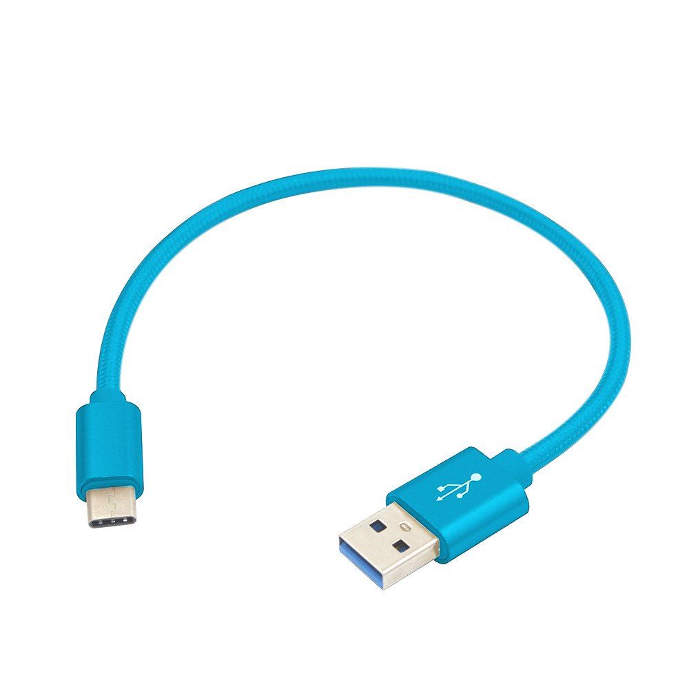 

Usb 3.1 Type-C To Usb Charge Data Sync Cable 20CM, Blue