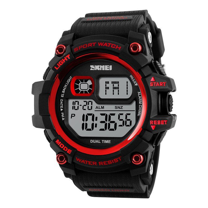 

SKMEI LED Men Outdoor Shockproof Electronic Watch, Flame