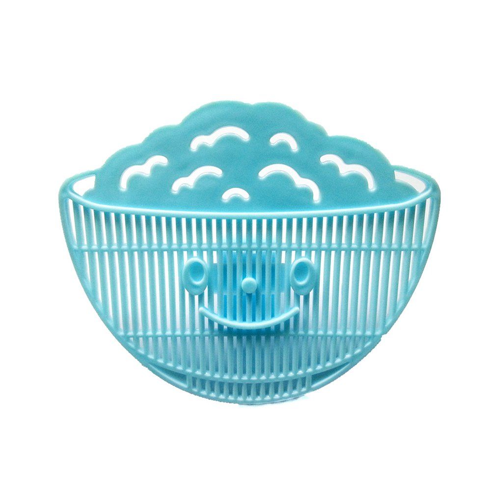 

Clip-on Design Colanders Smilling Face Kitchen Strainers, Random color