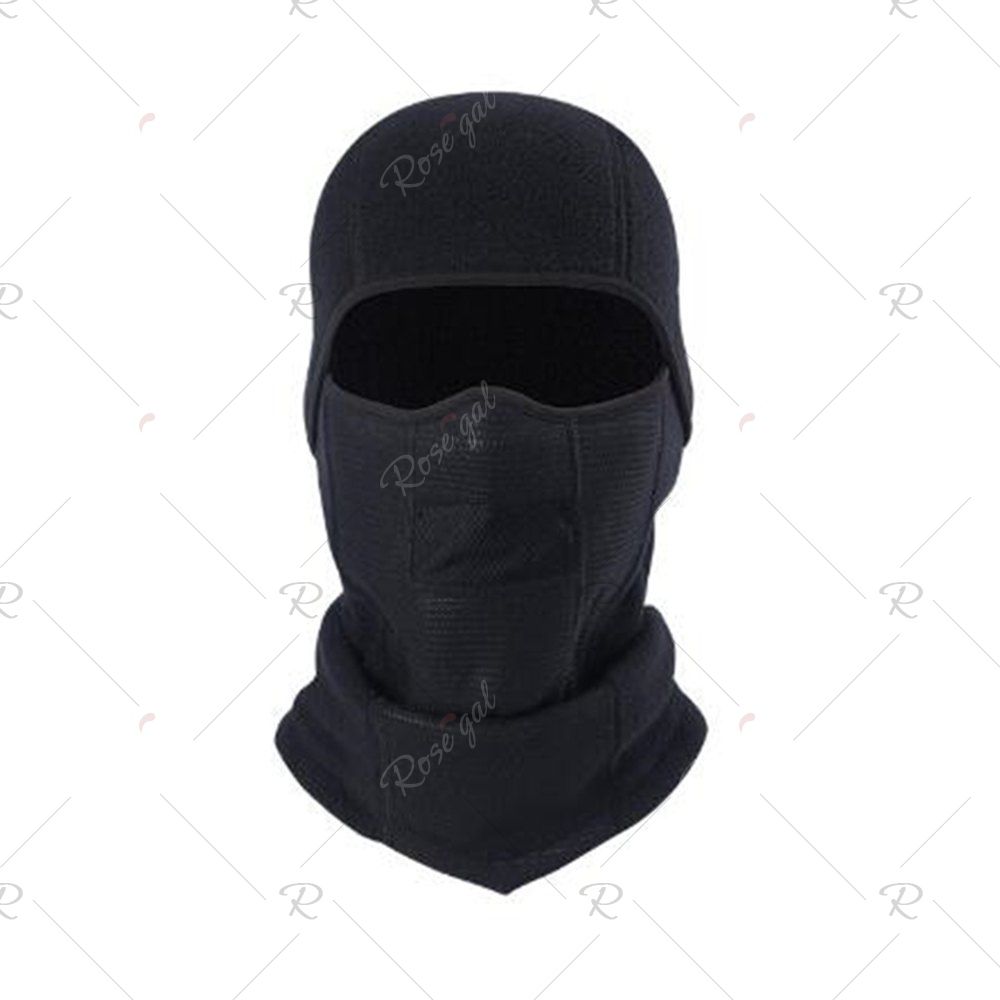 

Outdoor Unisex Breathable Sports Headgear Head Hood Cover Free Size, Black