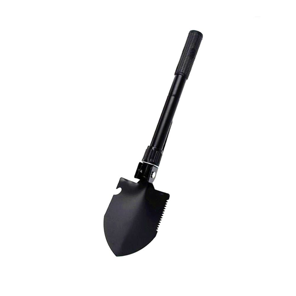 

Outdoor Gardening Mini Multifunctional Folding Shovel, Black