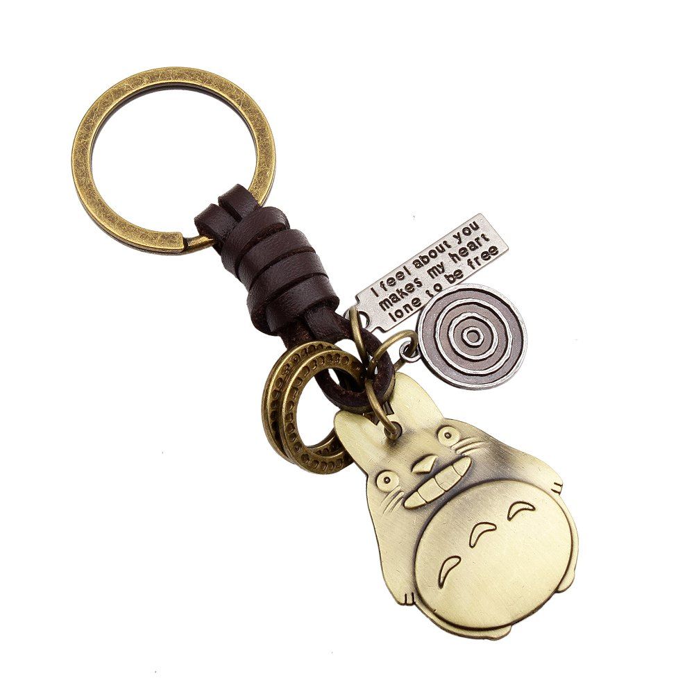 

Animated Cartoon Totoro Key Chain, Gold