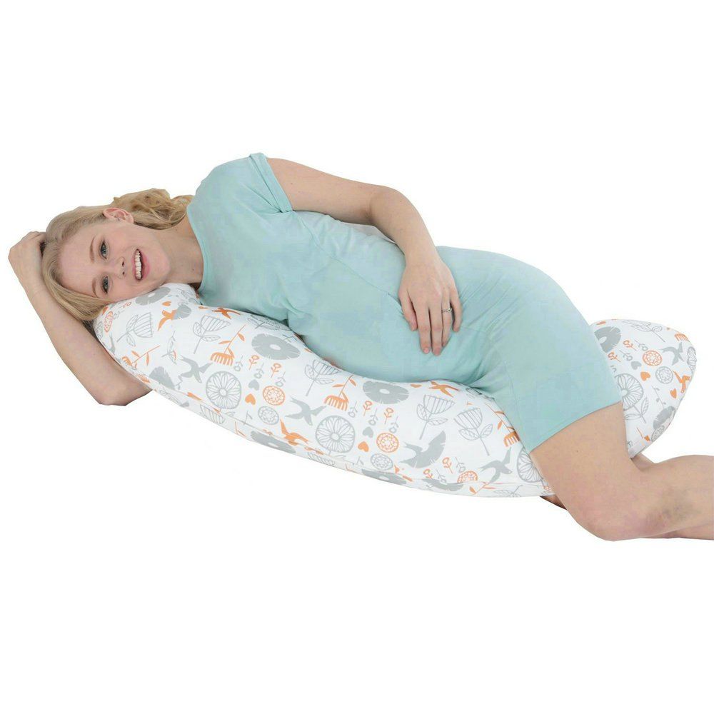 c shaped pregnancy pillow