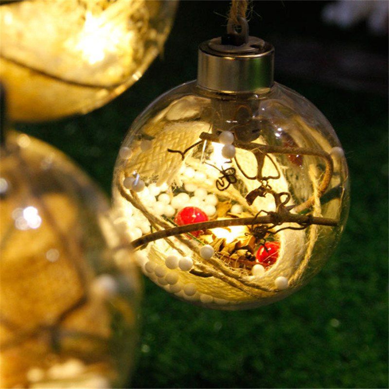 

New LED Lamp Ball Christmas Tree Decorations, Warm white light
