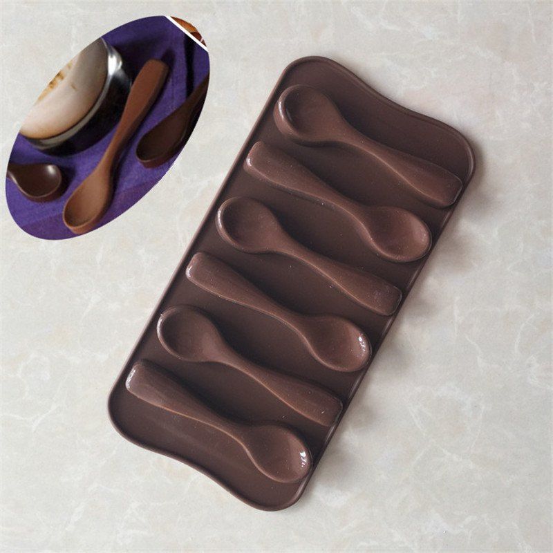 

Spoon Shape Cake Chocolate Baking Mold, Brown