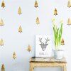 18pcs Christmas Tree Mirrow Wall Stickers for Home Decoration -  