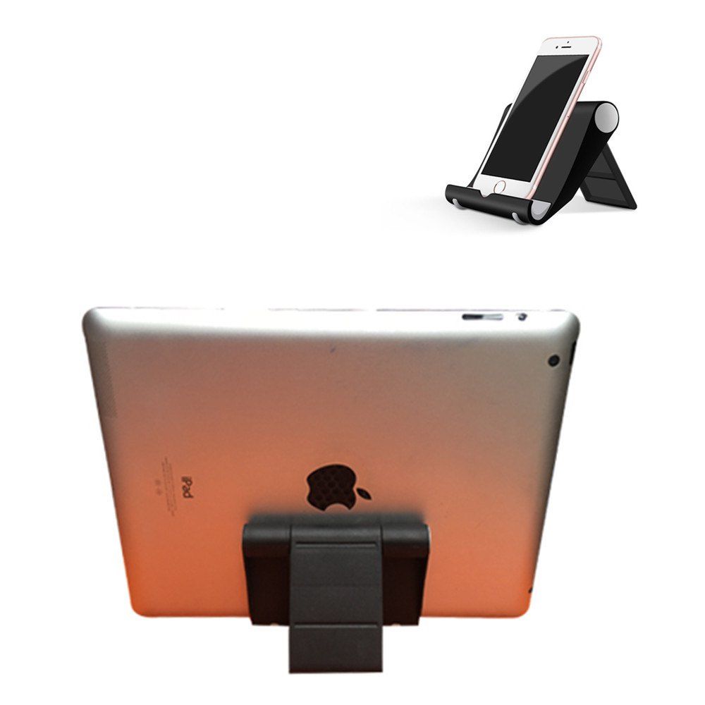 

Multi-Angle Adjustable Portable Foldable Folding Universal Lazy Desktop Cell Phone Cradles Stands Mounts Holder Bracket for PC Tablets Smartphones E-Readers, Black;black;white